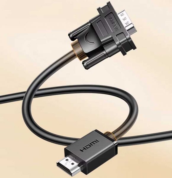 hdmi转vga连接线笔记本台式电脑接显示屏vga转hdmi